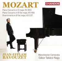 Mozart: Klaverkoncerter, Vol. 1 / Jean-Efflam Bavouzet